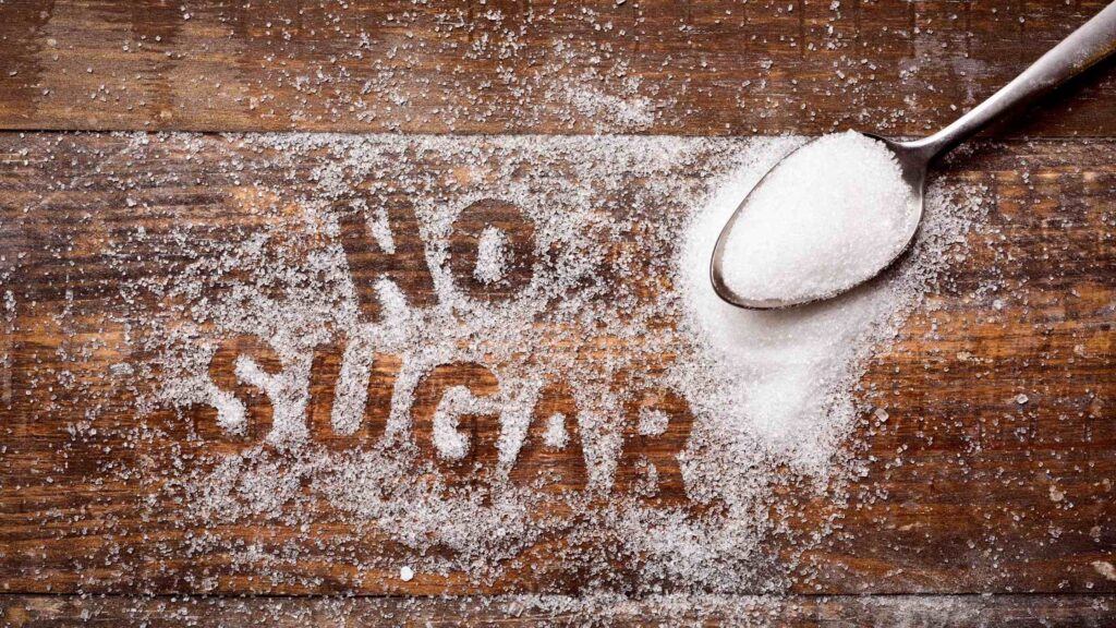 Say no to sugar To Get Glowing Skin For Men